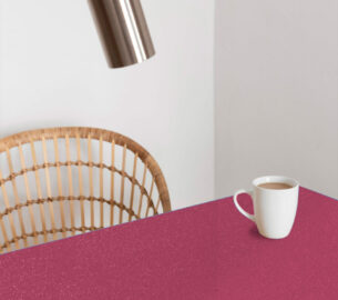 table rose foncée