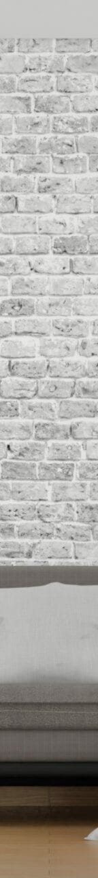 Mur Briques Blanches Mur de briques blanches dans un salon moderne