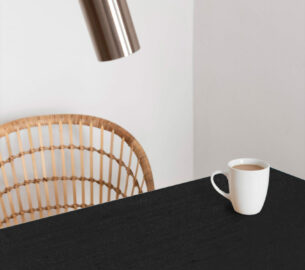 Noir Pailleté 670 en film adhésif pour home staging